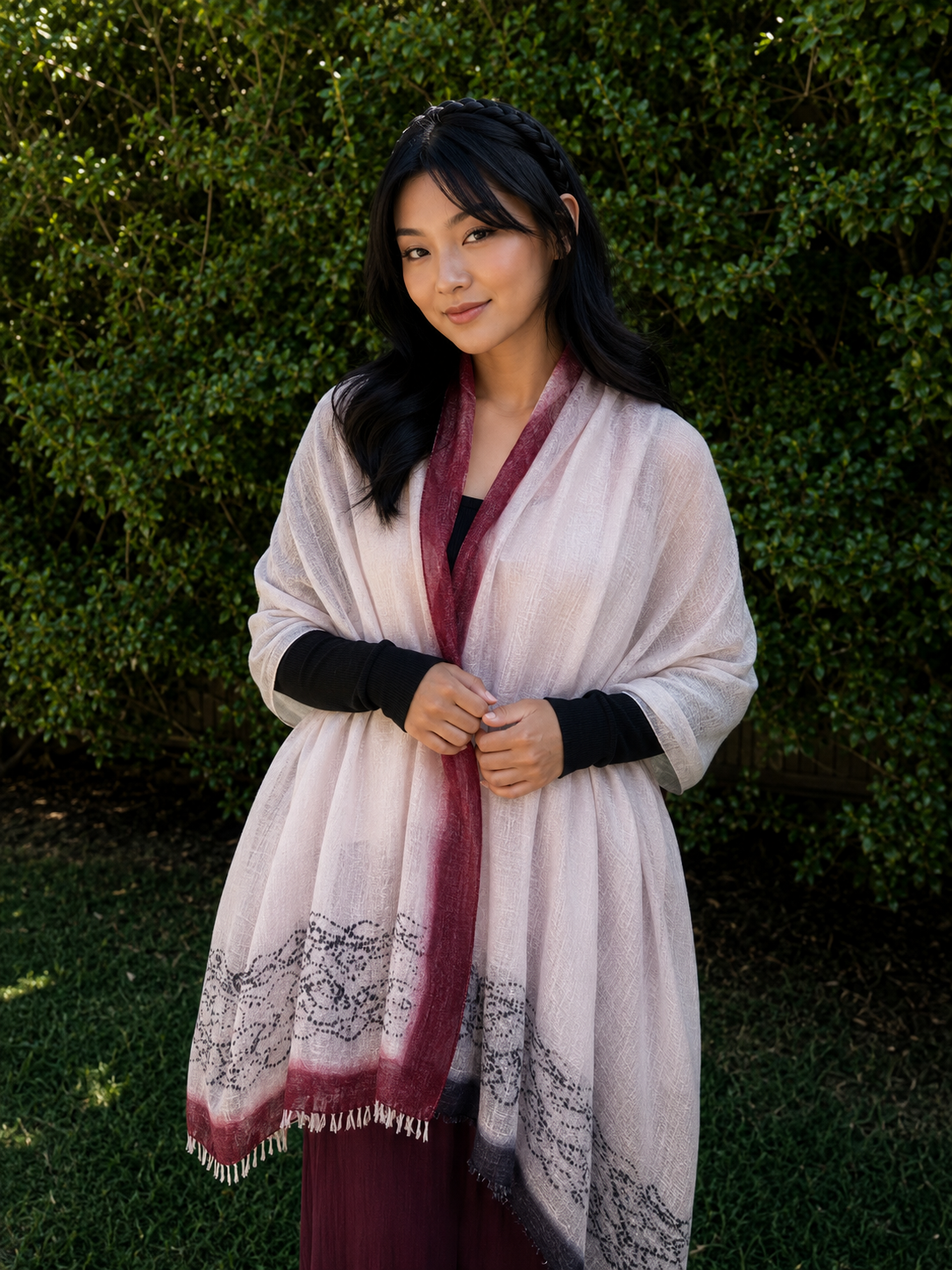 100 % cashmere shawl